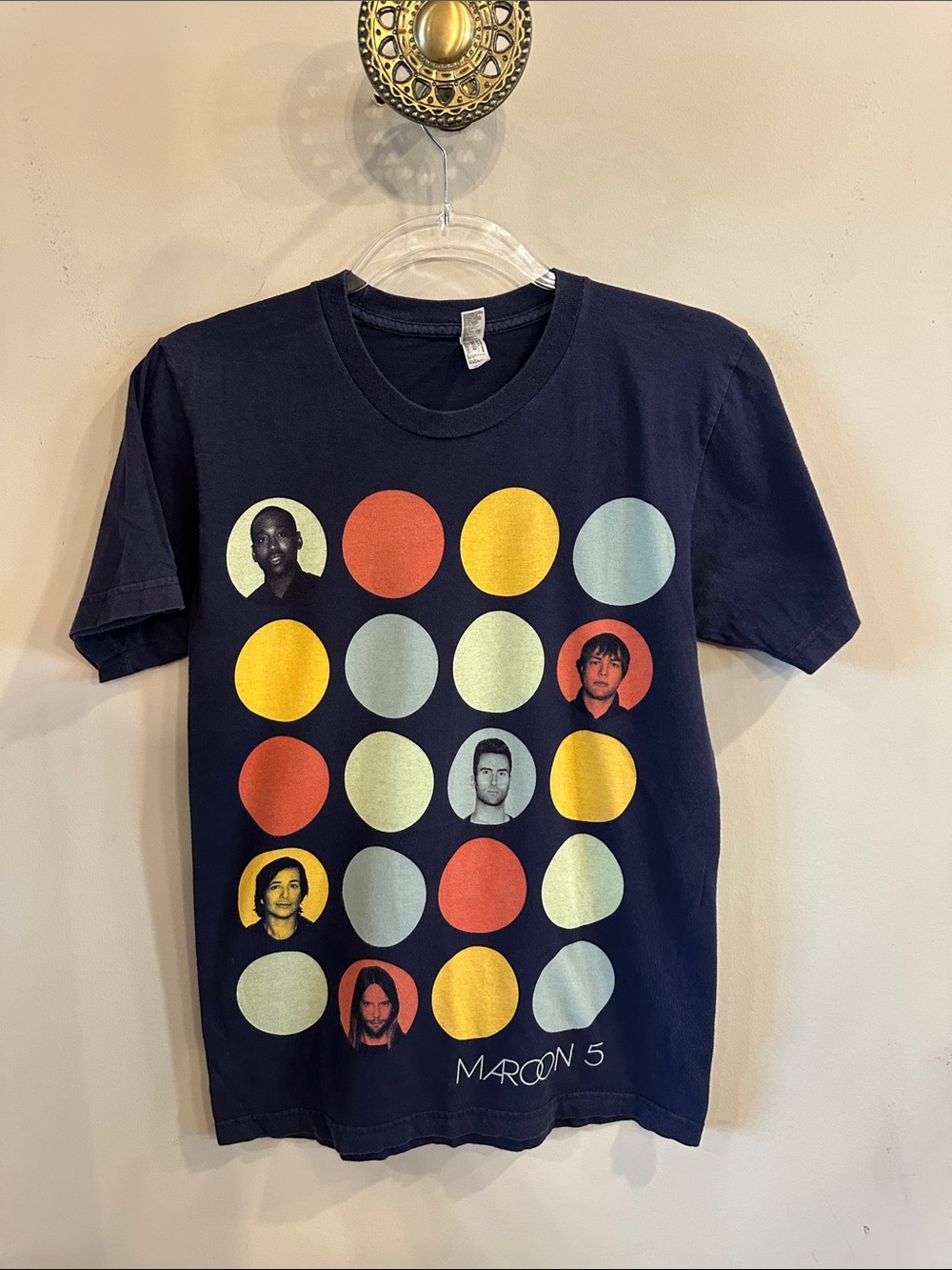 Maroon 5 North American Tour 2013 tshirt American Apparel Sz Small